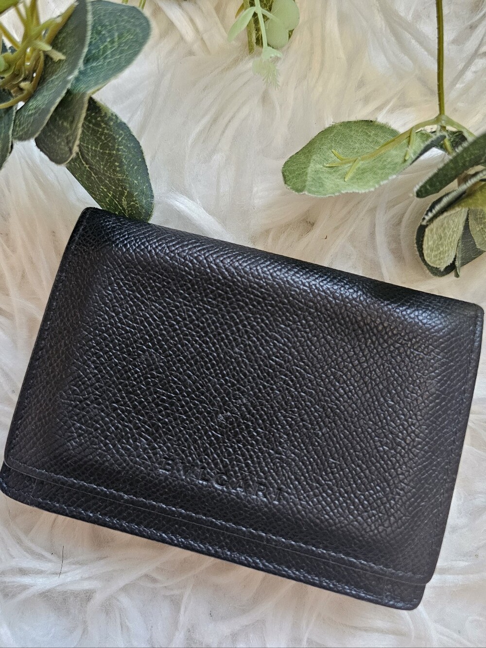 BVLGARI BIFOLD WALLET/CARD HOLDER